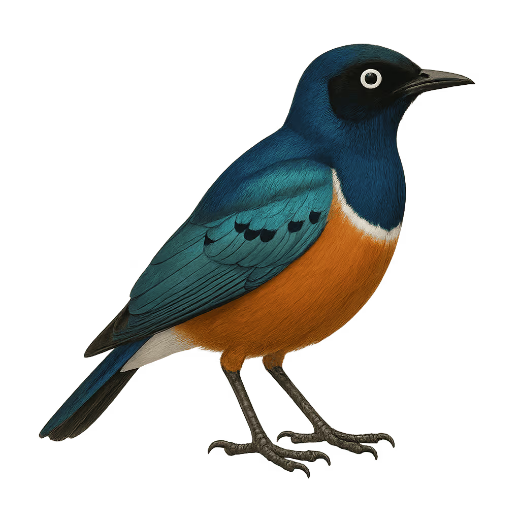Superb Starling